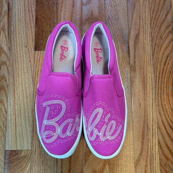 Barbie Pink Slip-On Shoes - Picture 1 of 2